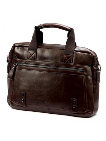 Torebka ekologiczna A4 BRICIOLE BC1272 ciemny brąz