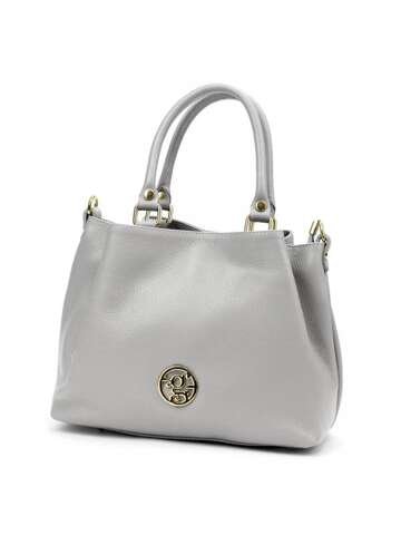 Torebka Damska Skórzana Gregorio 1743 MN DOLLARO Popiel Średnia Na Ramię