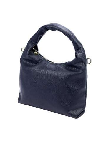 Damska Torebka Skórzana Luka 24-035 DOLLARO Granatowa Listonoszka Crossbody