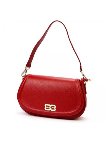 Damska Torebka Skórzana Luka 24-062 DOLLARO czerwony