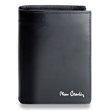 Portfel Męski Pierre Cardin YS602 326 Skórzany Czarny Średni RFID Secure