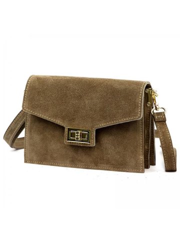 Damska Torebka Skórzana Luka 25-005 mokka