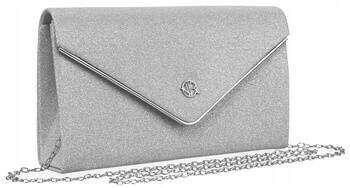 Brokatowa kopertówka damska  Rovicky