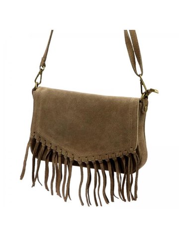 Damska Torebka Skórzana Luka 25-086 mokka