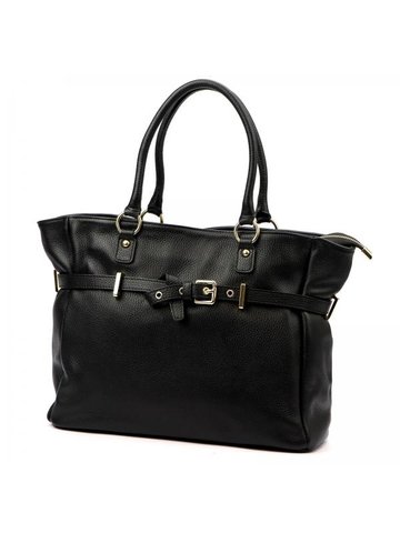 Damska Torebka Skórzana Luka 26-053 DOLLARO czarny