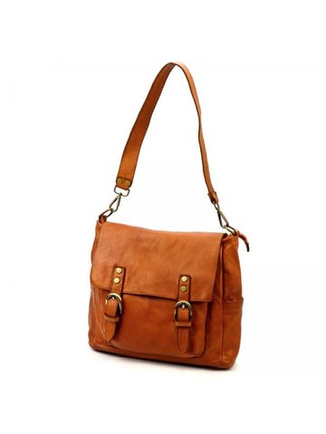 Damska Torebka Skórzana A4 VS 034 brązowy