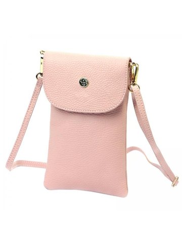 Damska Torebka Skórzana Gregorio 1747 DOLLARO różowy