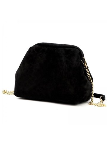 Damska Torebka Skórzana Luka 25-030 czarny