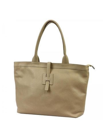 Damska Torebka Skórzana Luka 25-007 DOLLARO ciemny beż