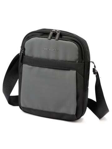 Pierre Cardin 8153 ALAN06 popiel męska saszetka crossbody na ramię