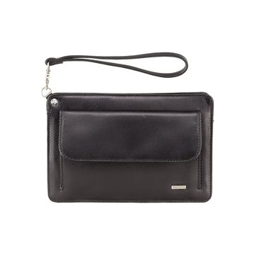 Visconti Męska Saszetka Skórzana Skóra Naturalna Czarna 02617