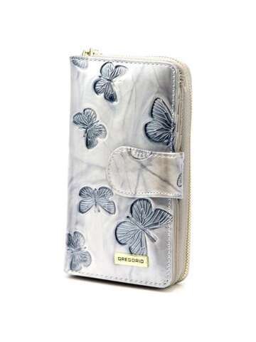 Portfel Damski Gregorio BTS-116 Skórzany Kremowy Duży z Funkcją RFID Secure