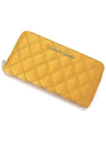 Portfel Damski Antonio Basile LADY37 14282 Eko-Skóra Żółty