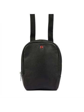 Saszetka Skórzana Albatross TB105 Czarna Na Ramię z Regulowanym Paskiem