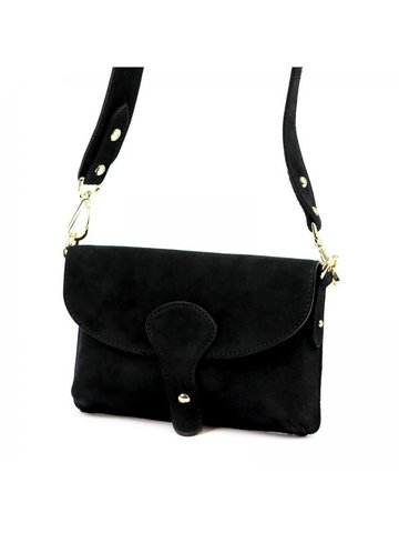 Damska Torebka Skórzana Luka 24-071 czarny