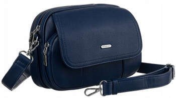 Stylowa listonoszka damska ze skóry ekologicznej  Rovicky