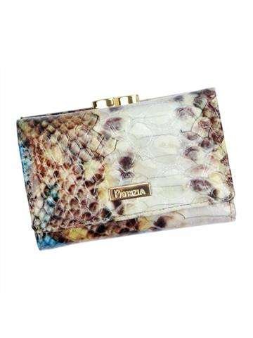 Portfel Damski PATRIZIA VL-117 RFID Skóra Naturalna Niebieski Poziomy Mały