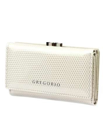 Portfel damski skórzany Gregorio CB-108 beżowy średni poziomy
