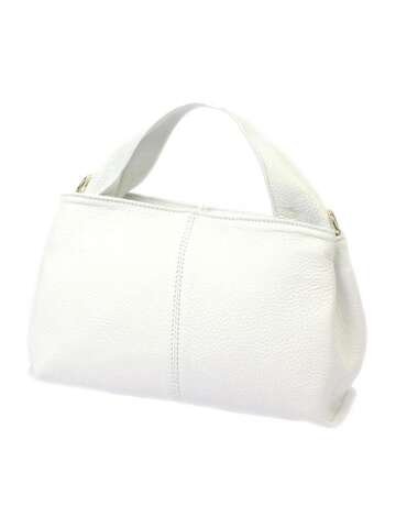 Torebka Damska Skórzana Luka 24-061 DOLLARO Biały Listonoszka Crossbody
