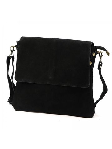 Damska Torebka Skórzana Luka 24-090 D czarny