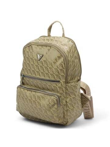 Damski plecak eko beżowy Sergio Valentini 7172# na ramię i szelki miejski