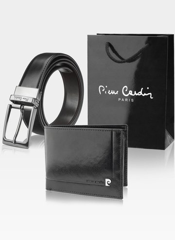 Portfel i Pasek Skórzany Męski Pierre Cardin – Zestaw Prezentowy