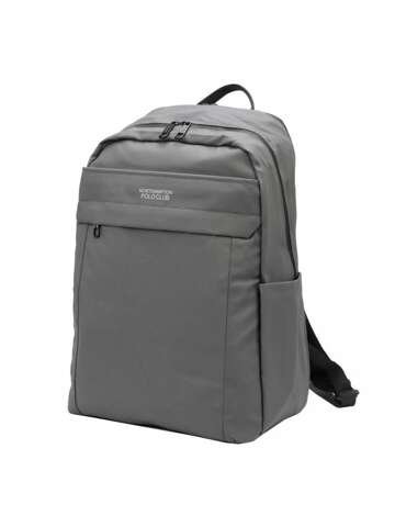 Plecak męski popiel duży Northampton Polo Club PC3044# na szelkach miejski