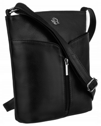 Skórzana listonoszka damska Rovicky