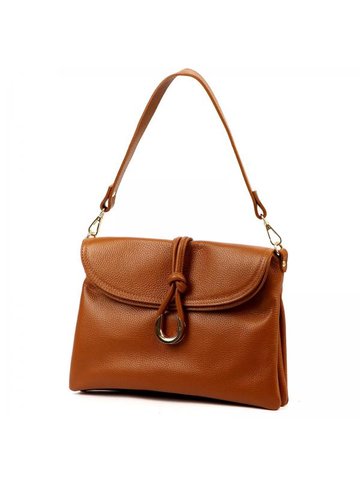 Damska Torebka Skórzana Luka 25-002 DOLLARO camel-2