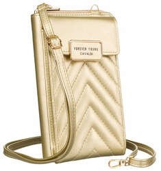 Damska mini torebka-portfel ze skóry ekologicznej 4U Cavaldi