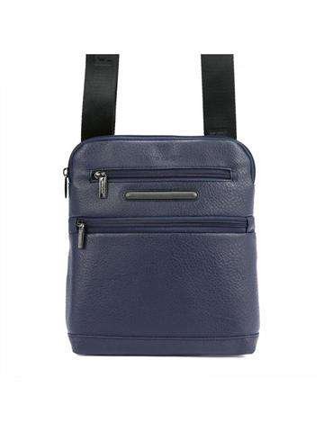 Saszetka Męska Pierre Cardin IZA364 3744 Niebieska Eko-Skóra Crossbody Regulowany Pasek
